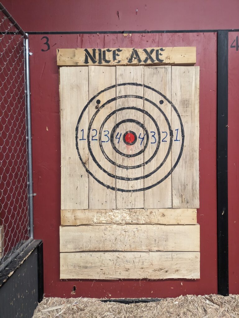 Axe Throwing Target