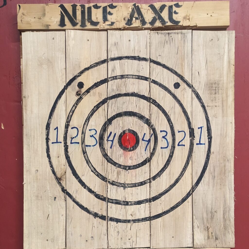 Axe Throwing Target